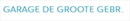 Logo Garage De Groote BV